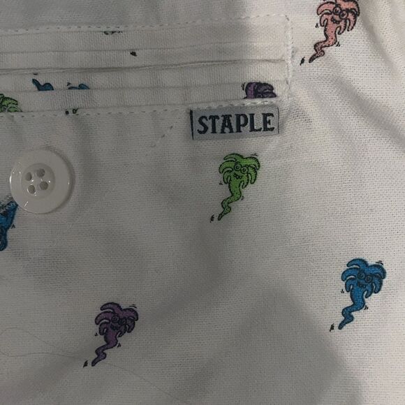 NWT Staple Artist Series “Steve Harrington” shorts, size 30 - Picture 7 of 8
